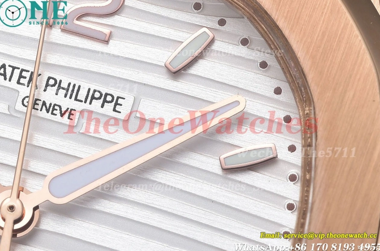 40mm White Dial GDF LE 5711 MY8215 RG Nautilus 0307